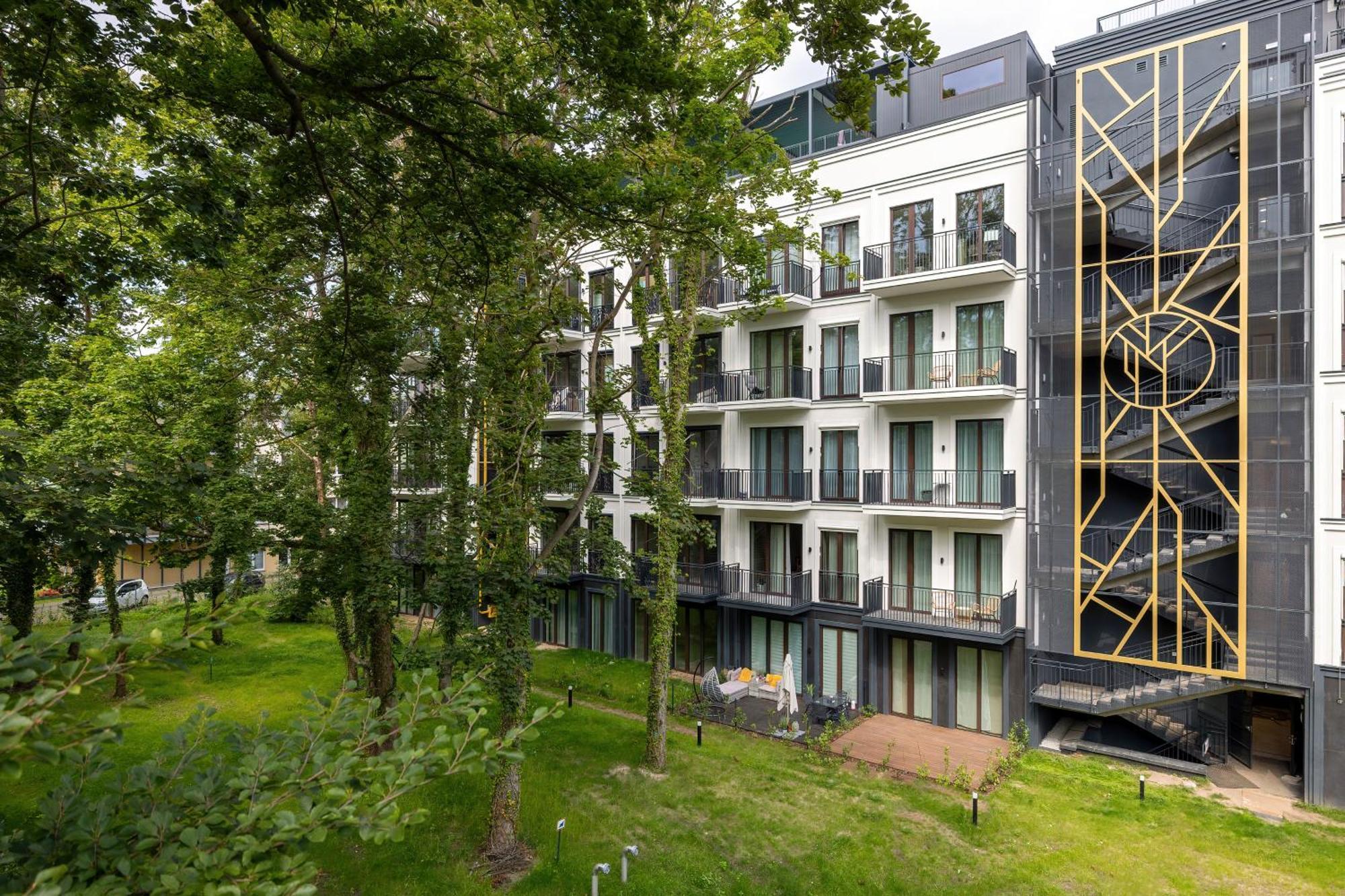 Wyspa Uznam Sea Side Garden Resort Promenada 斯维诺乌伊希切 外观 照片